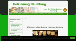 Desktop Screenshot of holzinnung-naumburg.de